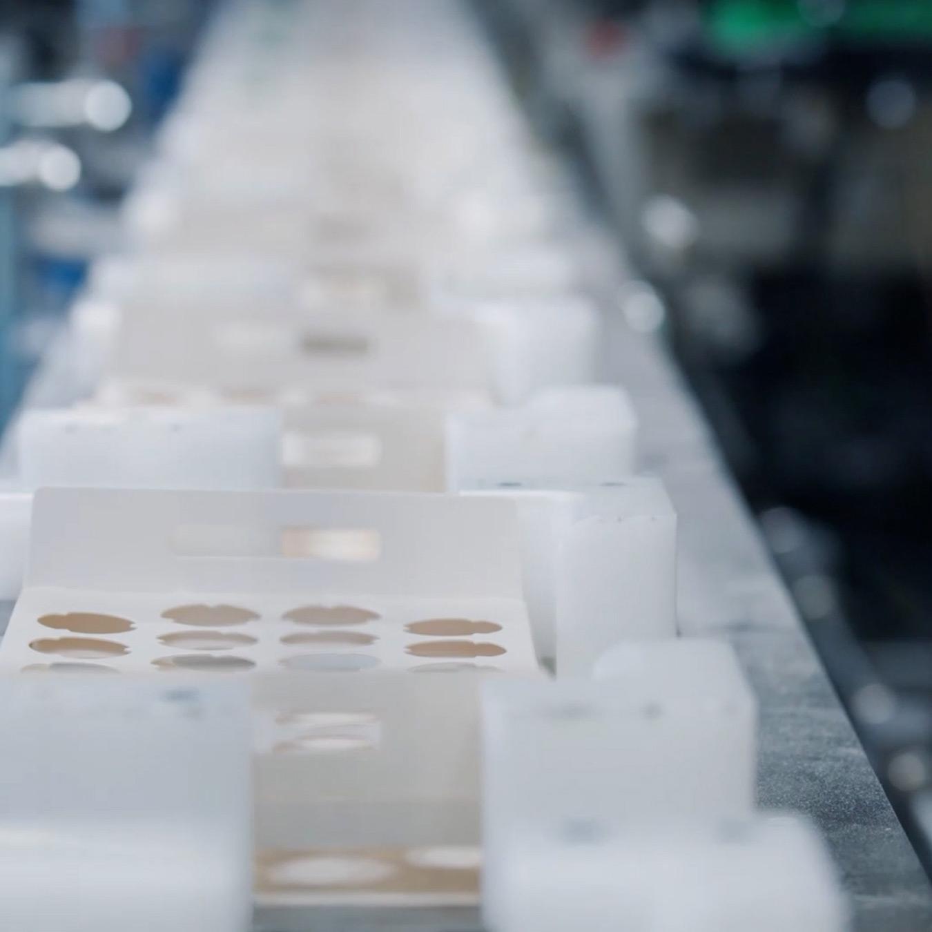 Production line for medical packaging