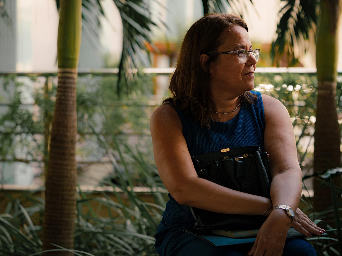 Jane Eyre Viana de Souza, breast cancer patient