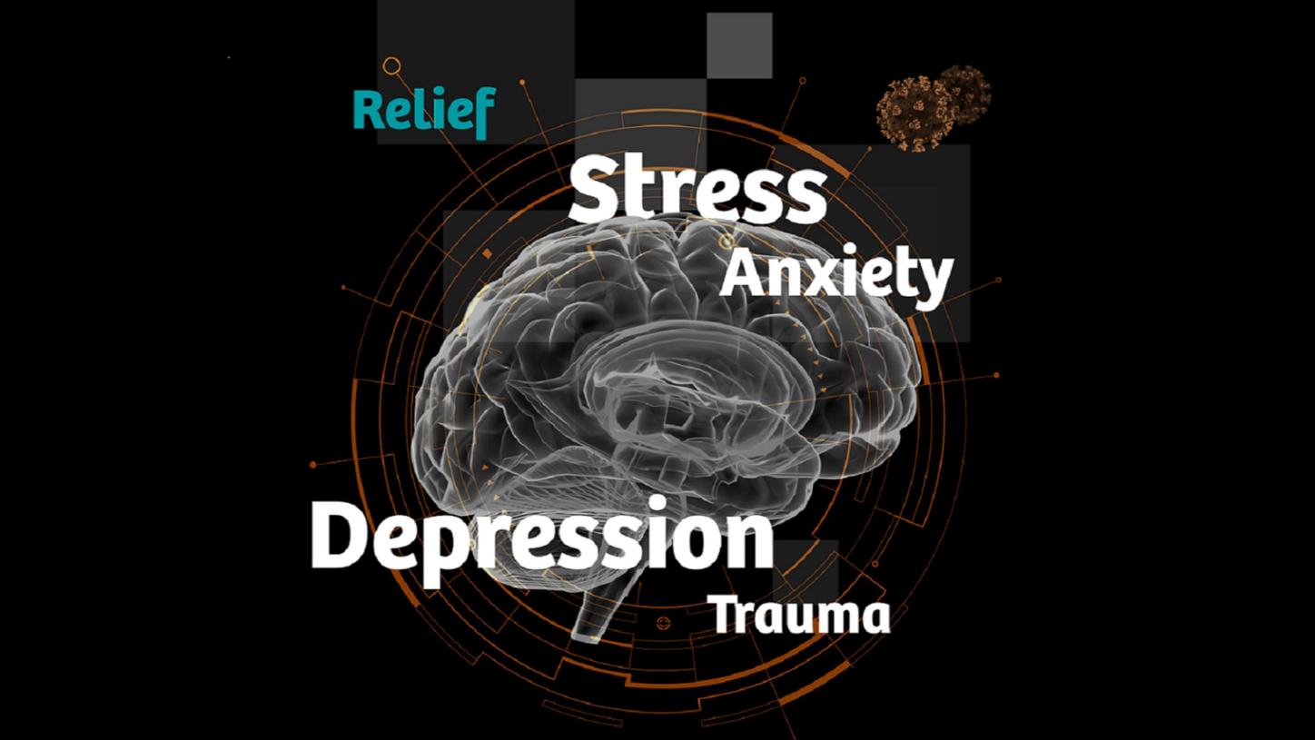 Cover picture on how to manage caregiver stress and trauma in the COVID-19 era.
