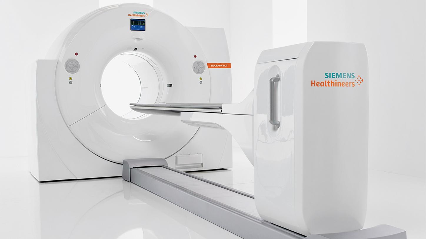 Siemens Healthineers nuclear medicine PET/CT scanner Biograph mCT.