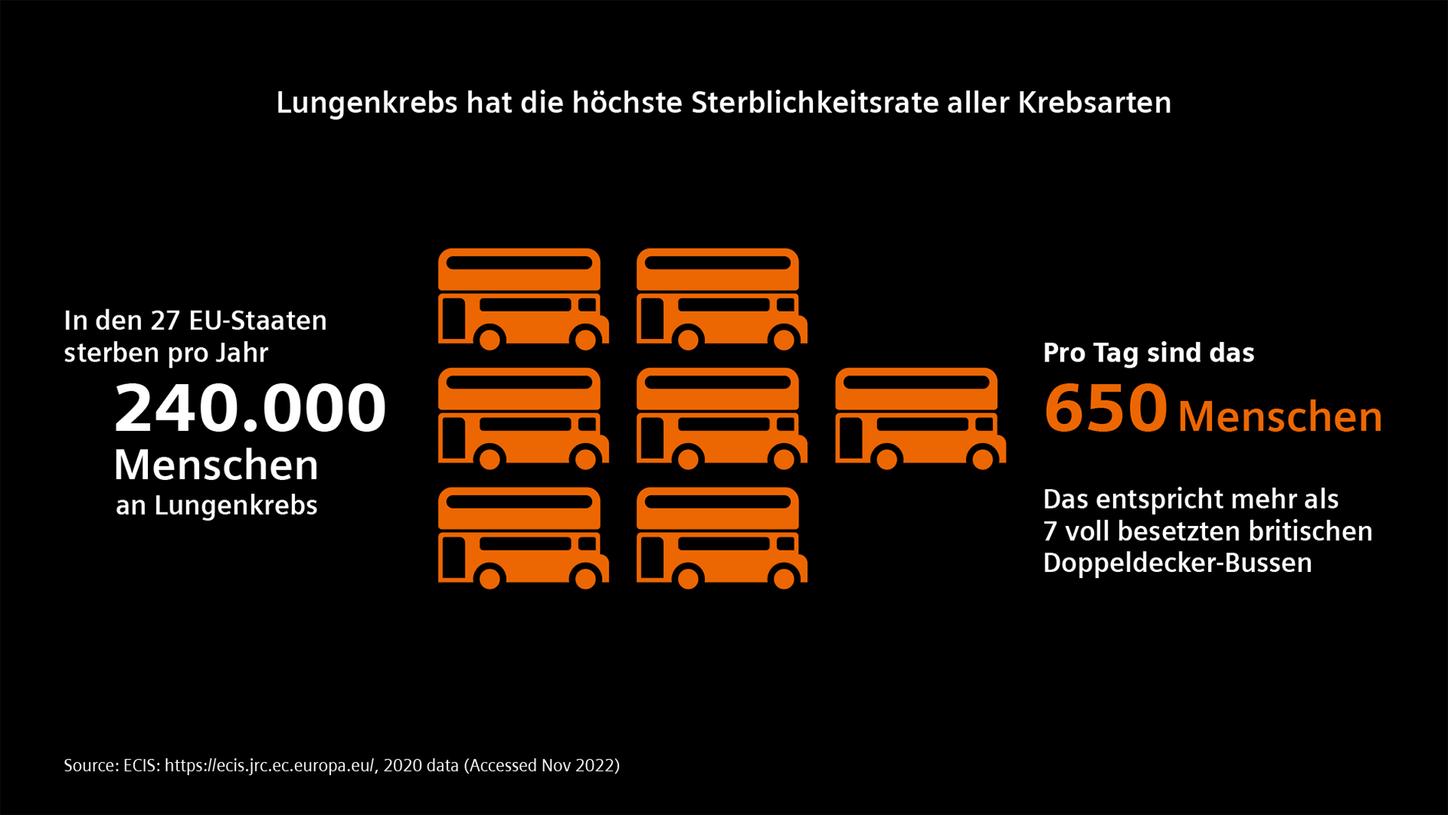 Sterblichkeitsrate Lungenkrebs