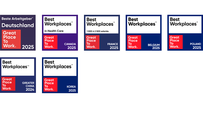 Best Workplaces Badges 8 Countries 2025