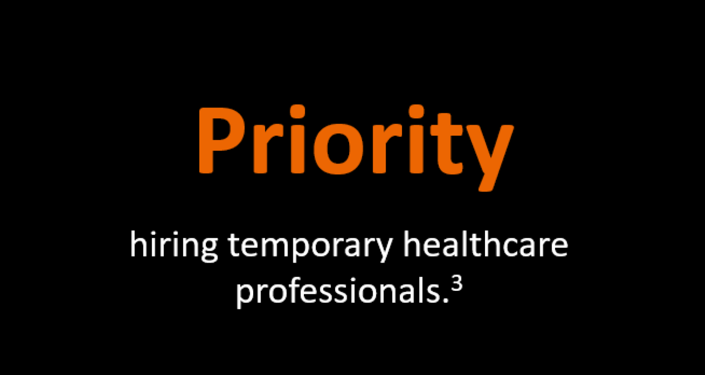 Siemens Healthineers workforce excellence - hiring temporary healthcare professionals is priority
